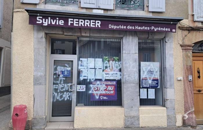 “Hamas in the oven” hateful and anti-Semitic tags discovered on the office of a France Insoumise MP