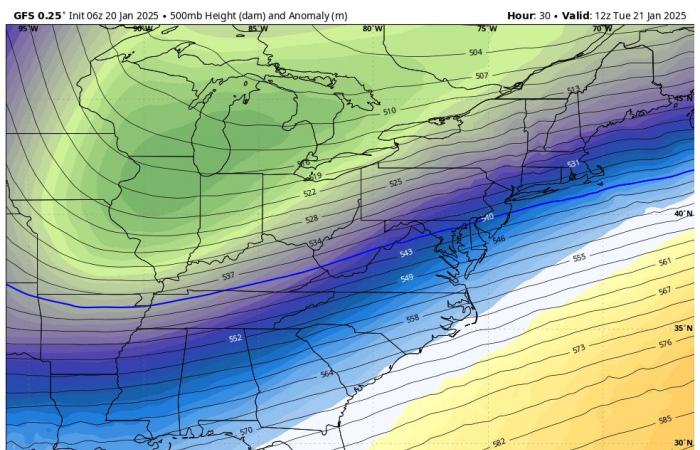 January 20 Weather Cold Weather Advisory And Gulf Coast Snowstorm