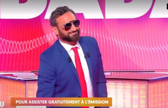 Cyril Hanouna disguised as Donald Trump in “TPMP” to celebrate the inauguration of the Republican candidate