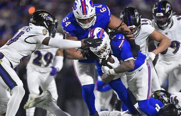 American Football: Eagles and Bills last semi-finalists