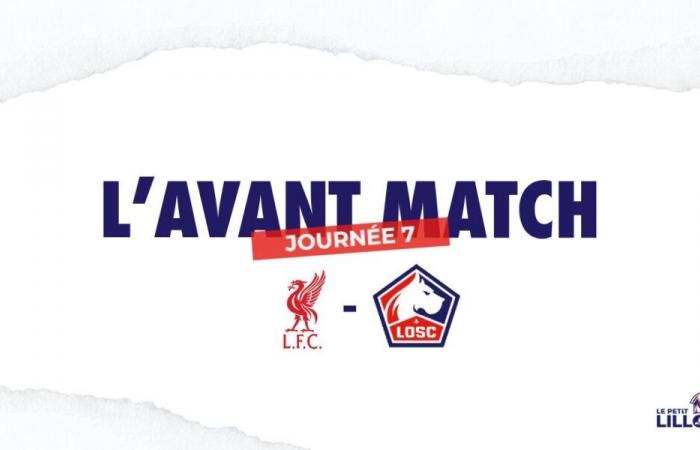 Champions League – D7: Pre-match information for Liverpool FC – LOSC