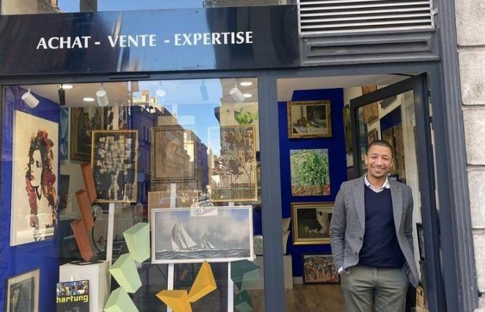 “Toulouse is a city of art that is little known” according to Karim Azmani, new antiques dealer on the show “Affaire concluded”