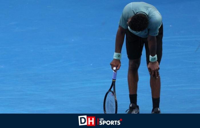 Australian Open: exhausted, Gaël Monfils gives up against Shelton (VIDEO)