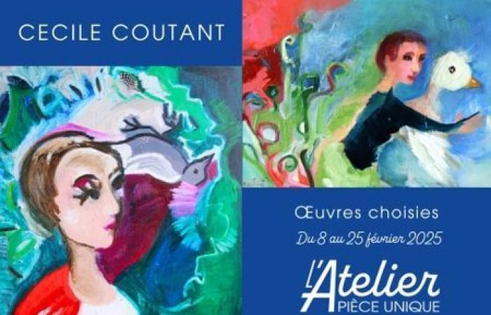 Selected works by Cécile Coutant – Gallery Workshop Unique piece – Fourqueux, 78112