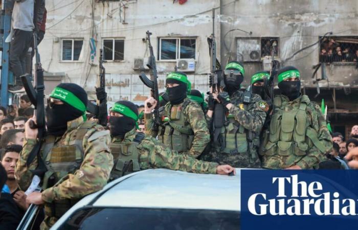 Slim Hamas parades show hollowness of either side’s claims to victory in Gaza | Israel-Gaza war