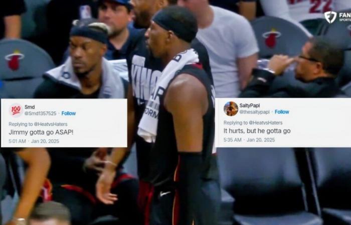 “It Hurts, But He Gotta Go”—Jimmy Butler Faces Intense Backlash From Fans After His Cold Reaction On The Bench Was Caught On Camera