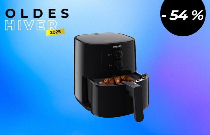 The famous Philips Airfryer is at crazy prices during the sales (-54%)