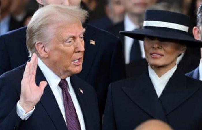 Donald Trump delivers inaugural speech after being sworn in as 47th US president – live | Donald Trump inauguration