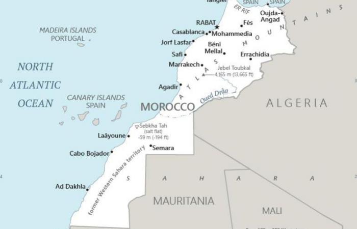 The CIA adopts the map of Morocco integrating the Sahara