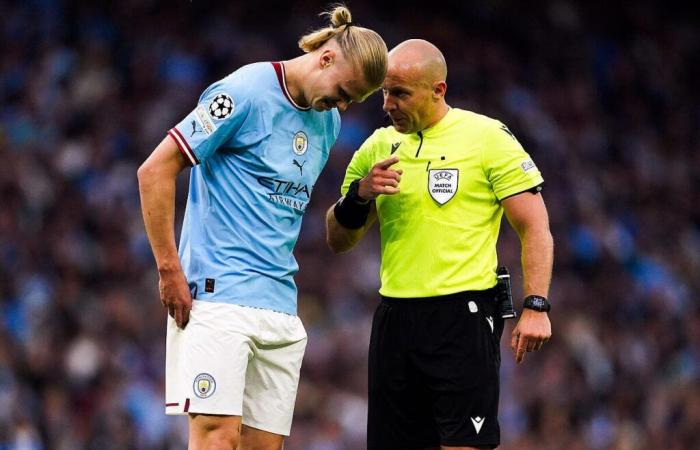 A cursed referee for PSG-Man City