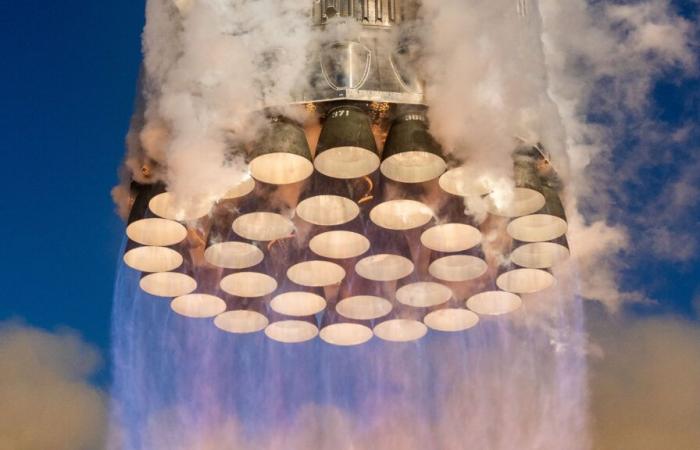 Starship: breathtaking photos of the capture of the giant rocket