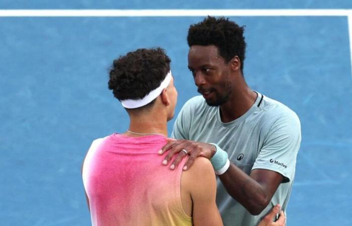 Gaël Monfils beaten by Ben Shelton in the round of 16 of the Australian Open (7-6, 6-7, 7-6, 1-0, ab.): video summary – Video Tennis