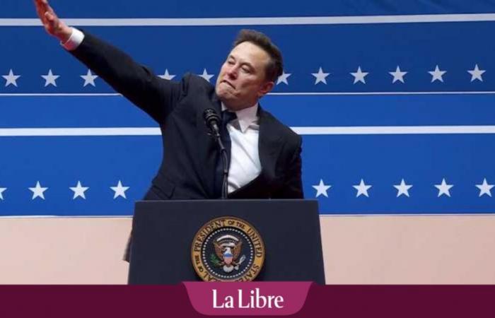 Trump inauguration: Elon Musk launches a questioning arm gesture