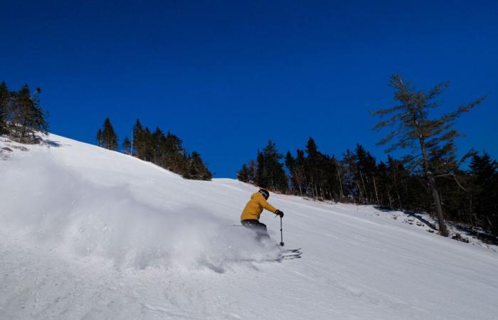 Skiing at the door | Amazing Mount Adstock