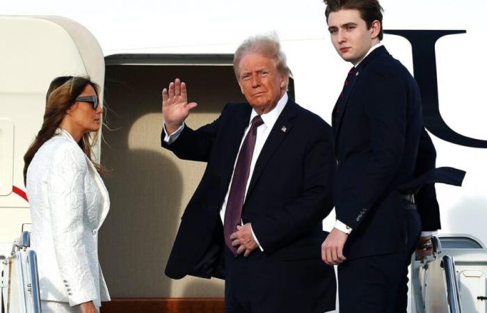 How tall is the Trump family? Barron appears to tower over dad at Inauguration ceremony