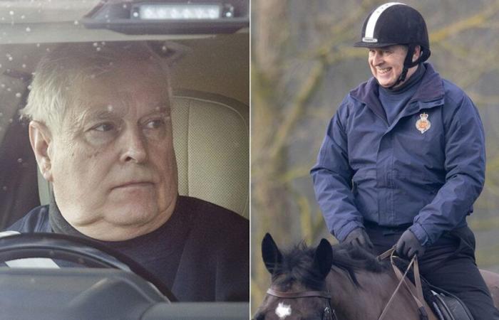 Prince Andrew makes rare appearance after missing royal family reunion