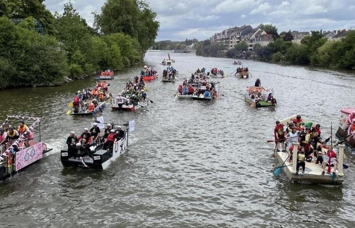 In Mayenne, the Ofnijec crazy raft race has revealed its 2025 theme