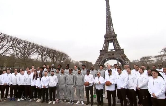 NBA matches in Paris, the complete history