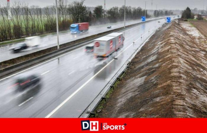 At 280 km/h on the E411, an unlicensed driver comes close to death in an accident in Mont-Saint-Guibert