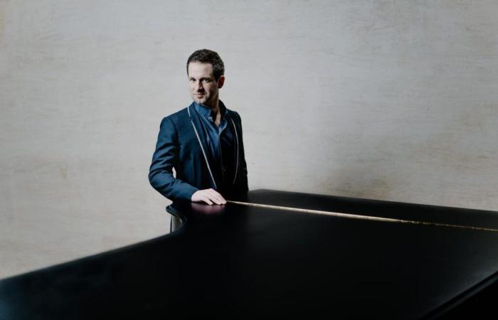 pianist Bertrand Chamayou at the Bordeaux Auditorium