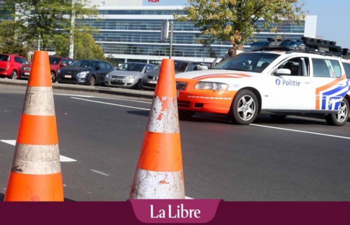 At 280 km/h on the highway, an unlicensed driver comes close to death in an accident in Mont-Saint-Guibert