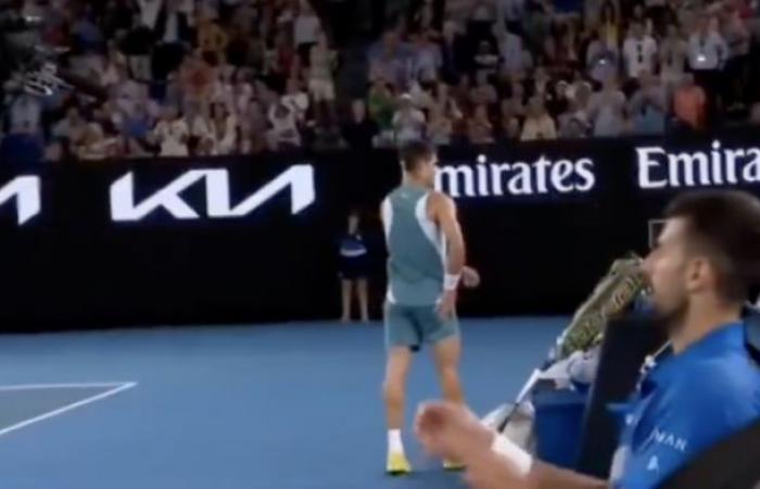 Videos, Australian Open > Did Alcaraz really make fun of Djokovic by imitating him limping in the middle of a match – We Love Tennis!