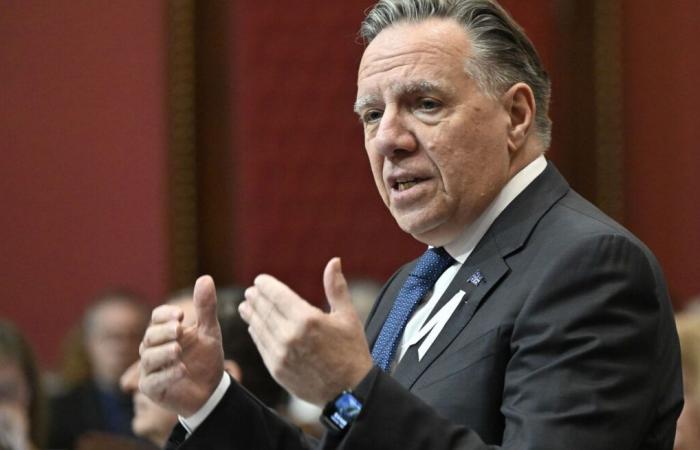 Prime Minister François Legault wants to be compensated by Ottawa for its response to the United States