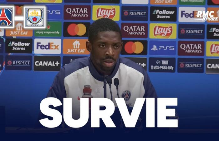 Manchester City: “We will have to add a little madness”, admits Dembélé before the “survival” match for Paris