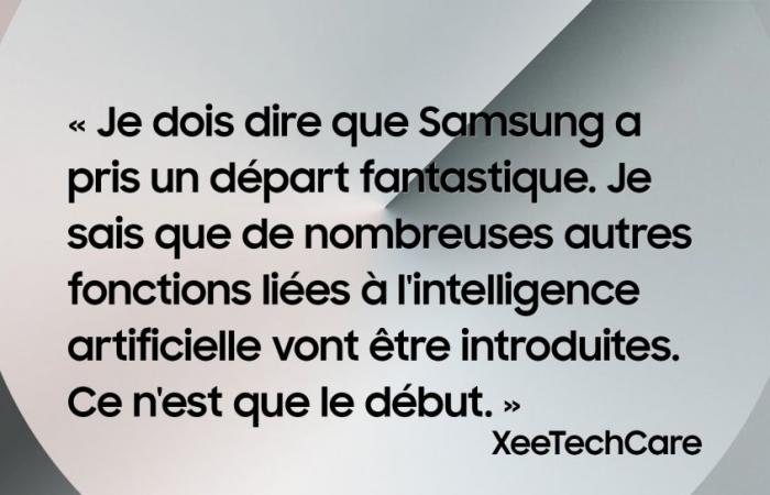 The beta version of One UI 7 praised by the specialized media – Samsung Newsroom France