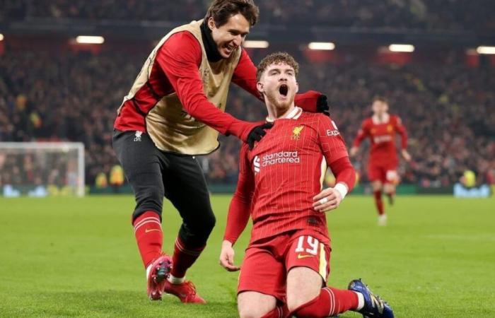 Liverpool vs Lille live updates: Harvey Elliott goal restores Champions League lead after Jonathan David’s equaliser