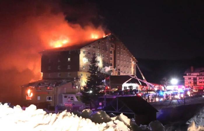 Dramatic fire in a ski resort in Türkiye: at least 66 dead