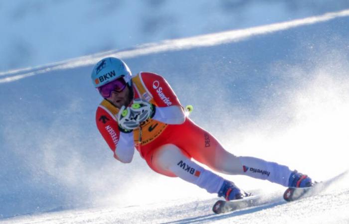 Alpine skiing – World Cup. Kitzbühel: Alexis Monney fastest in first training, Nils Allègre placed