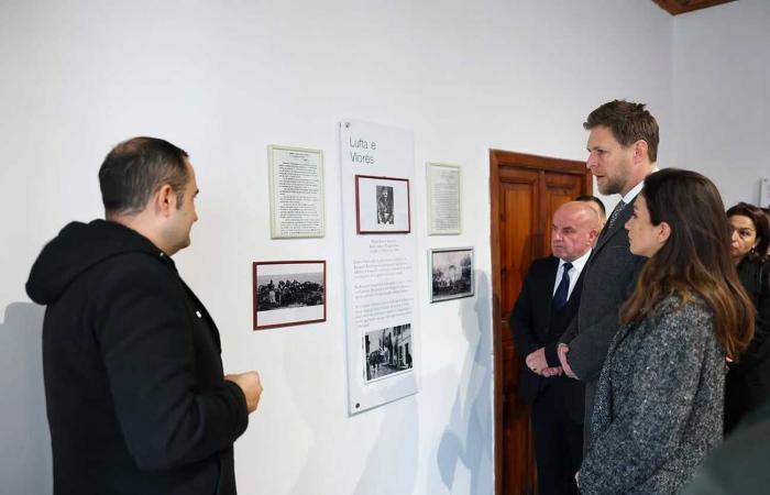 Crown Prince Leka and his partner Blerta appear together for the first time during a very symbolic official engagement