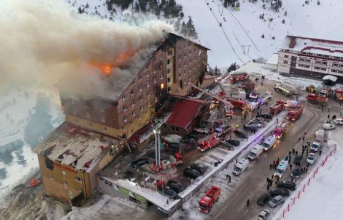 Hotel fire in Kartalkaya! There are casualties | BREAKING NEWS