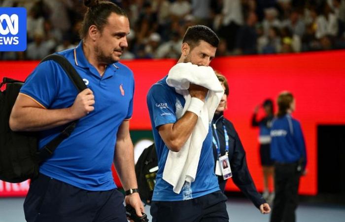 Carlos Alcaraz thrown by Novak Djokovic mid-match injury in Australian Open quarterfinal