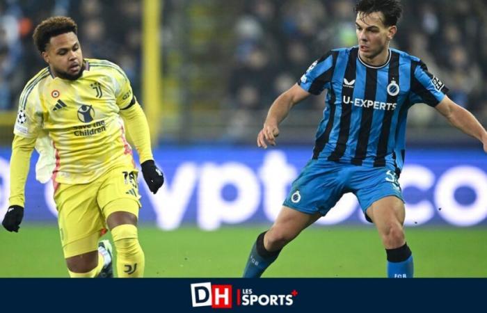 Jashari as boss, Ordonez solid, Jutglà misses the boat: the scores of Bruges after their draw against Juventus in the Champions League