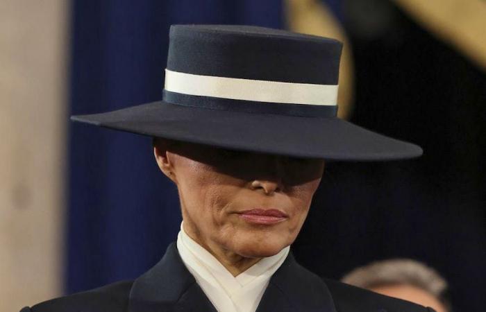 Inauguration of Donald Trump: Melania Trump and her “shield hat”