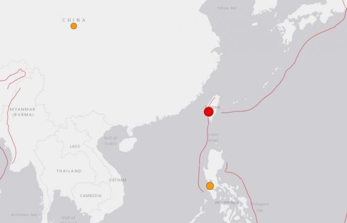 Magnitude 6 earthquake hits Taiwan