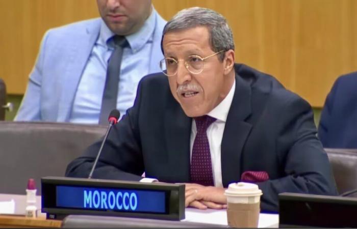 Morocco pleads at the UN for a lasting ceasefire and a Palestinian state