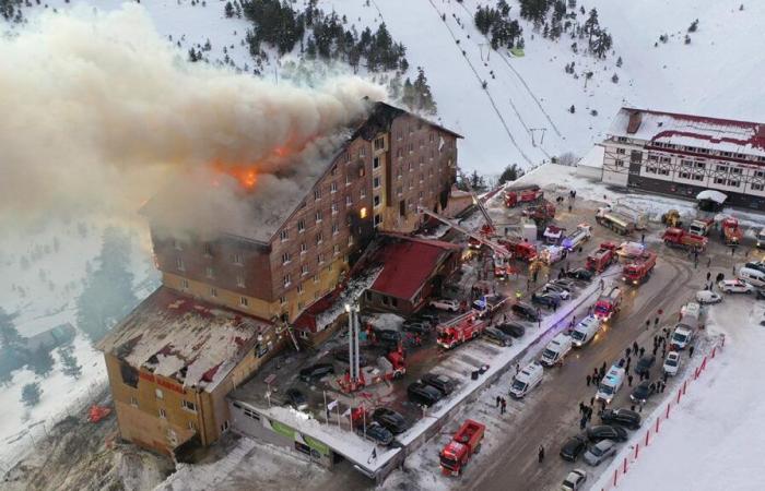 Hotel fire in Bolu: Death toll increased to 66, 51 injured