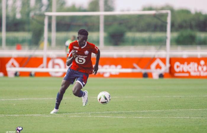 The fallen leader, first success for Ousmane Touré (LOSC) in Valenciennes