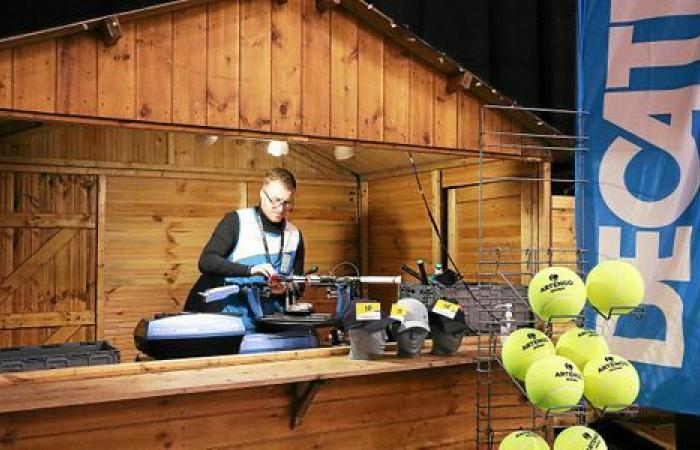 “The idea was to create a real place to live”: with its chalets, the winter village warms up the Quimper Tennis Open