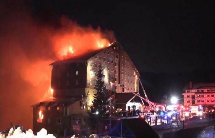 Fire disaster in Kartalkaya! Hotel turned to ashes: 10 dead, 32 injured