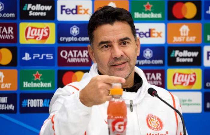 Girona manager Michel Sanchez still hopeful of Champions League progression