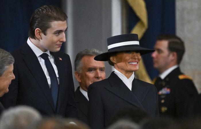 Did Melania Trump's outfit at her husband's inauguration hide a political message?