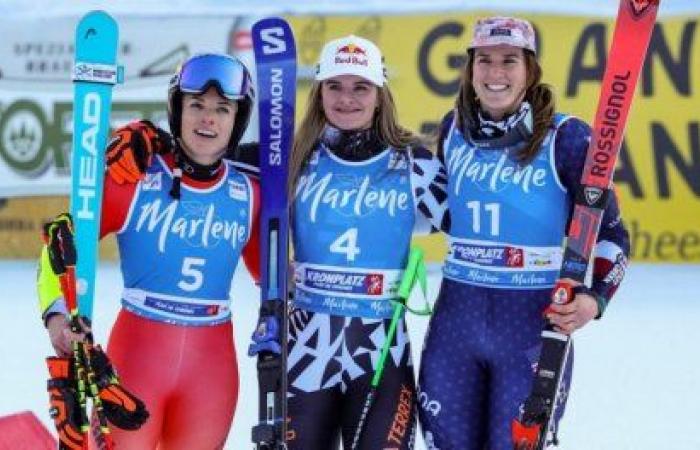 Alpine skiing – Kronplatz giant slalom (F): Robinson, four years later