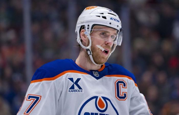 Connor McDavid receives suspension