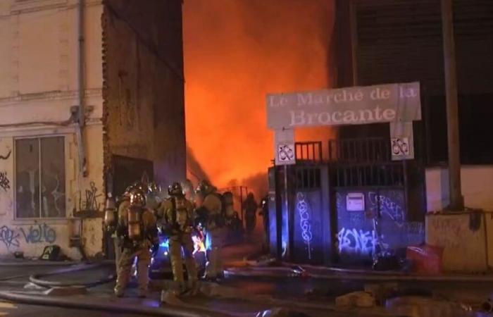 Bagnolet: a fire devastates the scrap metal market