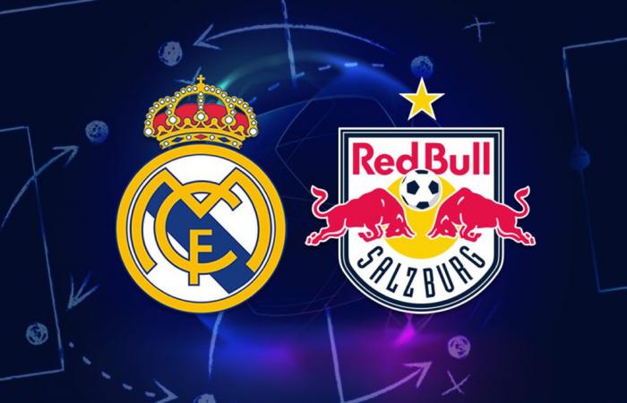 Real Madrid – RB Salzburg: the probable compos