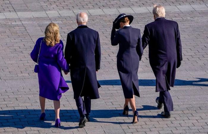 Inauguration of Donald Trump: Melania Trump and her “shield hat”